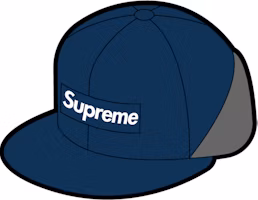 Supreme WINDSTOPPER Earflap Box Logo New Era Washed Navy