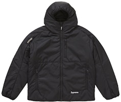 Supreme WINDSTOPPER Insulated Hooded Jacket Black Supreme WINDSTOPPER Insulated Hooded Jacket Black