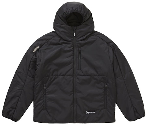 Supreme WINDSTOPPER Insulated Hooded Jacket Black Buy Supreme WINDSTOPPER Insulated Hooded Jacket Black