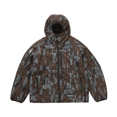 Supreme WINDSTOPPER Insulated Hooded Jacket Mossy Oak Trebark Camo