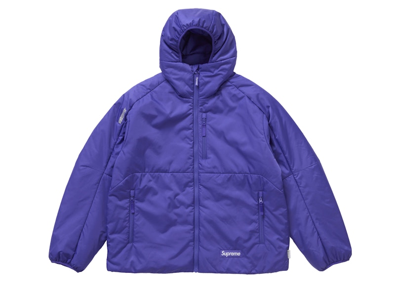 Supreme WINDSTOPPER Insulated Hooded Jacket Purple