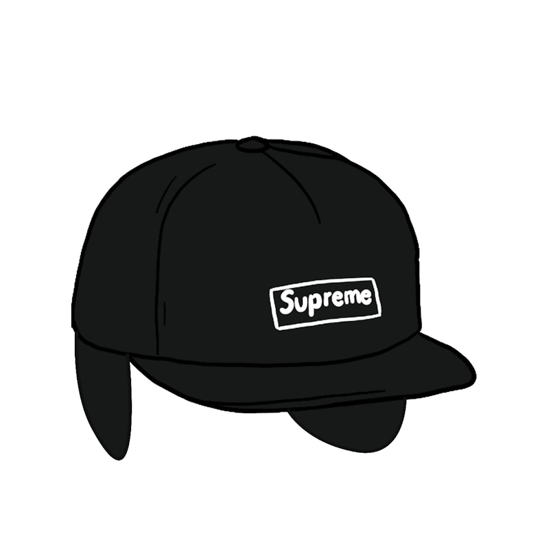 Buy Supreme WINDSTOPPERスモールボックス耳当てキャップ (Black)
