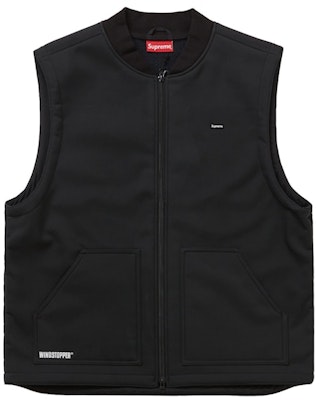 Supreme WINDSTOPPER 黑色工作马甲 Buy Supreme WINDSTOPPER 黑色工作马甲