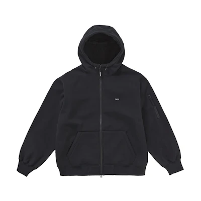 Supreme WINDSTOPPER Zip Up Hooded Sweatshirt (FW24) Black