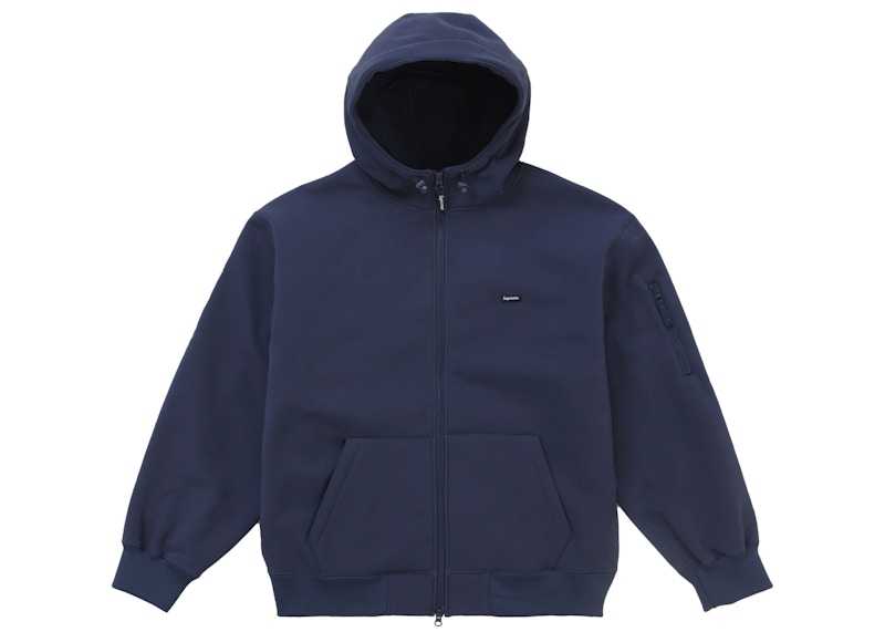 Supreme WINDSTOPPER Zip Up Hooded Sweatshirt (FW24) Navy