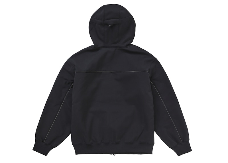 Supreme WINDSTOPPER Zip Up Hooded Sweatshirt (FW24) Black 圖 2