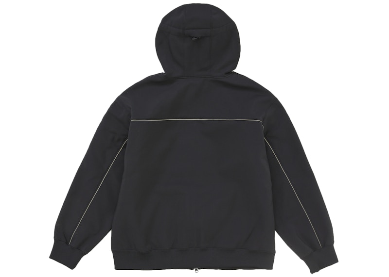 Supreme WINDSTOPPER Zip Up Hooded Sweatshirt (FW24) Black 圖 3