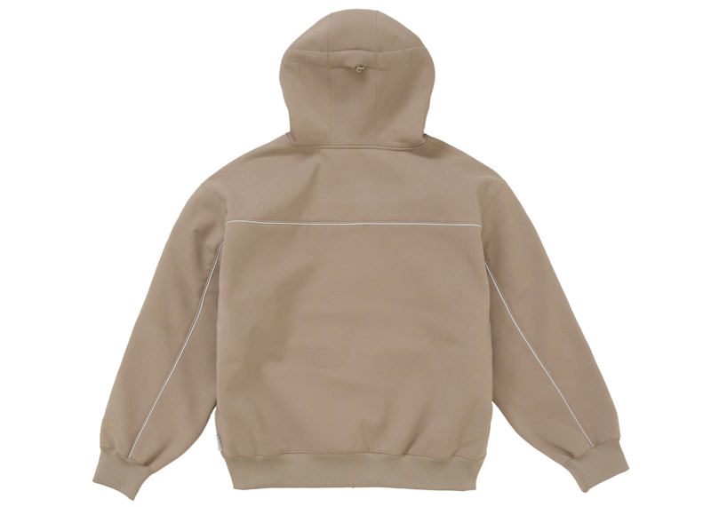 Supreme WINDSTOPPER Zip Up Hooded Sweatshirt (FW24) Taupe 圖 3