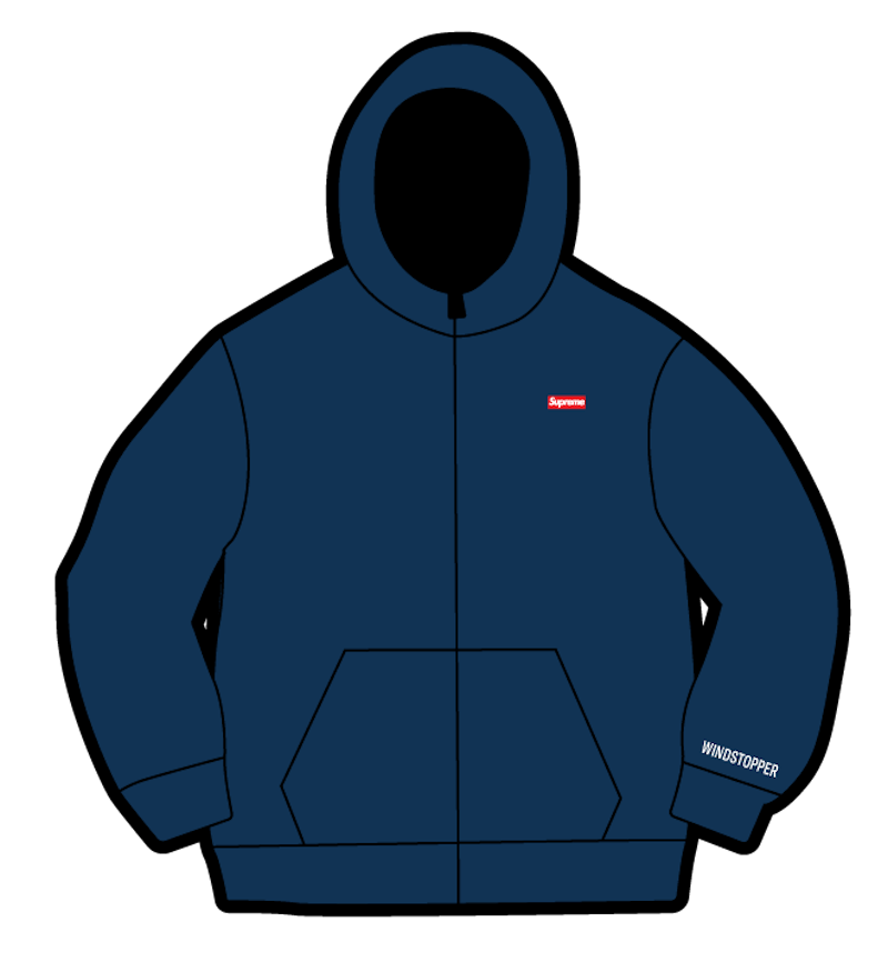 Supreme真珠ロゴパーカー(ネイビー) を購入 - Novelship