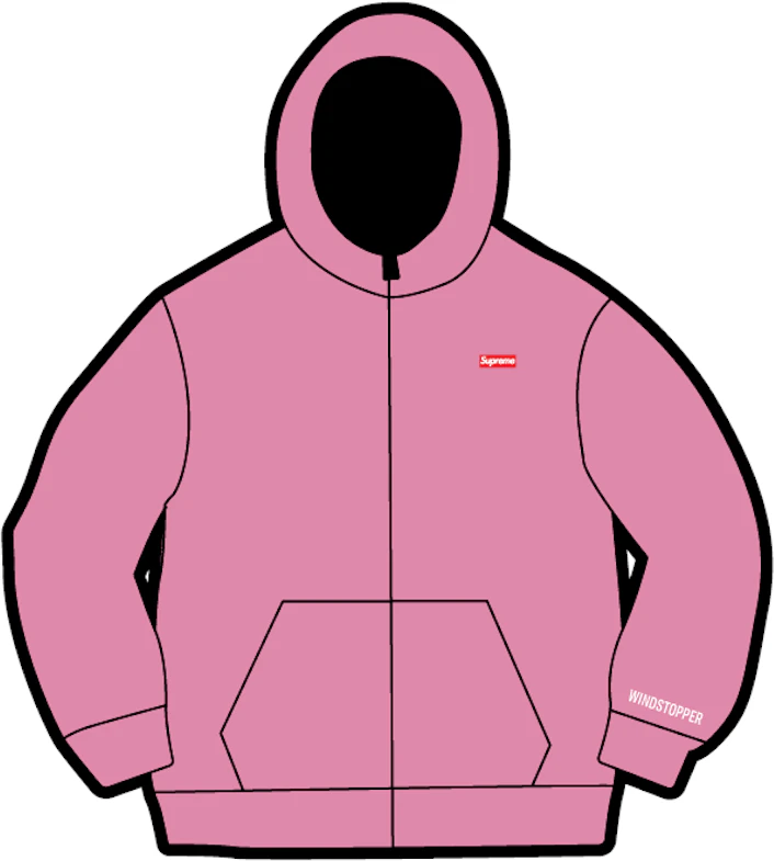 Supreme WINDSTOPPER ジップパーカー (ピンク) を購入 - Novelship Supreme WINDSTOPPER ジップパーカー (ピンク) を購入 - Novelship