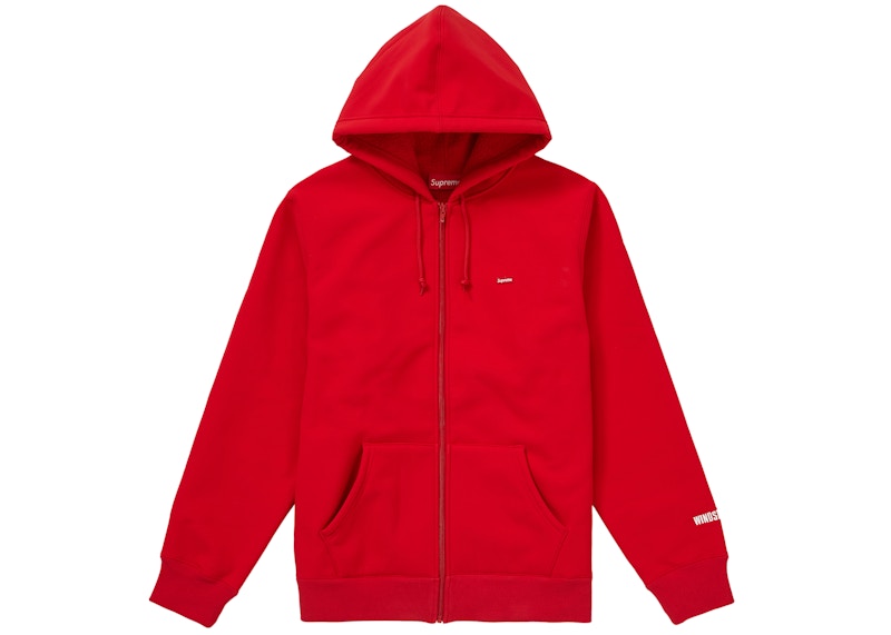 Buy 슈프림 윈드스토퍼 레드 후드 집업 (Suprême Windstopper Red Hood Zip-up) 
