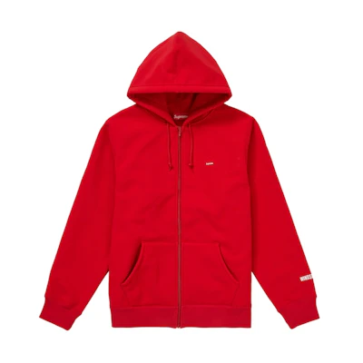 Supreme Windstopper Zip Up Hooded Sweatshirt Red