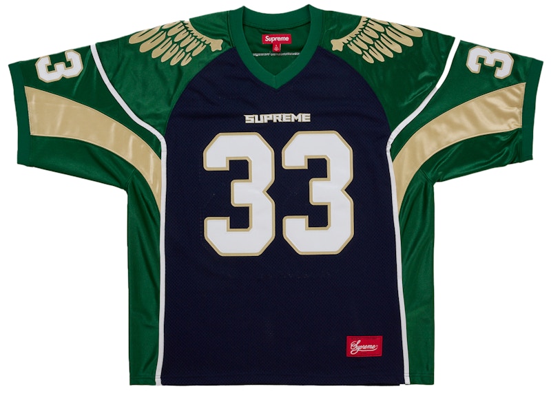 Supreme Wings Football Jersey Navy