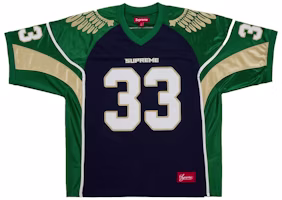 Supreme Wings Football Jersey Navy Supreme Wings Football Jersey Navy