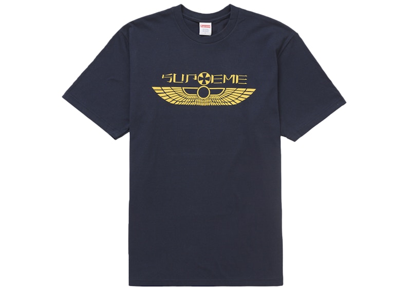 Supreme Wings Tee Navy