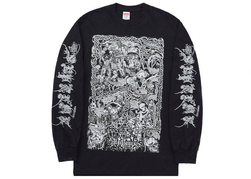 Supreme Wombat L/S Tee Black
