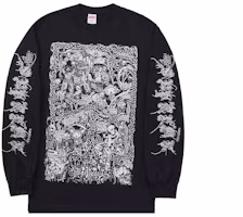 Supreme Wombat L/S Tee Black Supreme Wombat L/S Tee Black