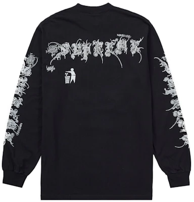 Supreme Wombat L/S Tee Black Order Supreme Wombat L/S Tee Black