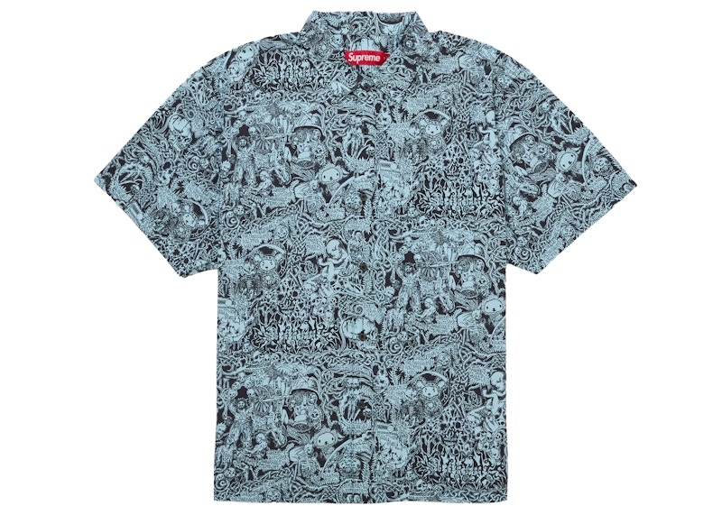 Supreme Wombat S/S Shirt Blue