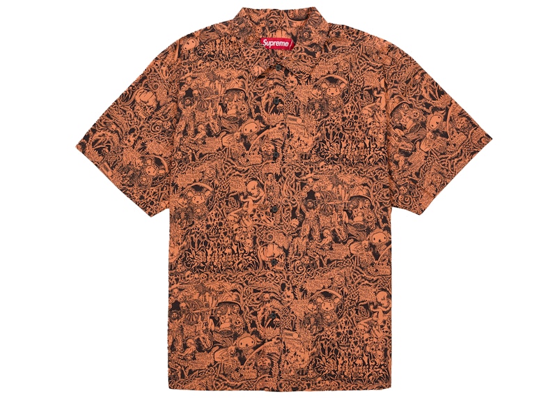 Supreme Wombat S/S Shirt Orange