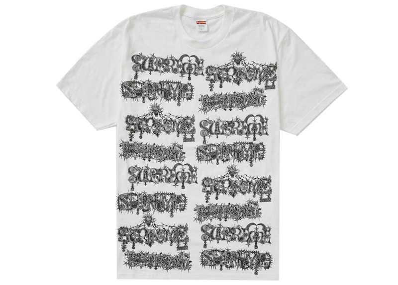 Supreme × Tiffany & Co. / Box Logo Tee Supreme X Tiffany & Co T-Shirt White | Culture Kings US