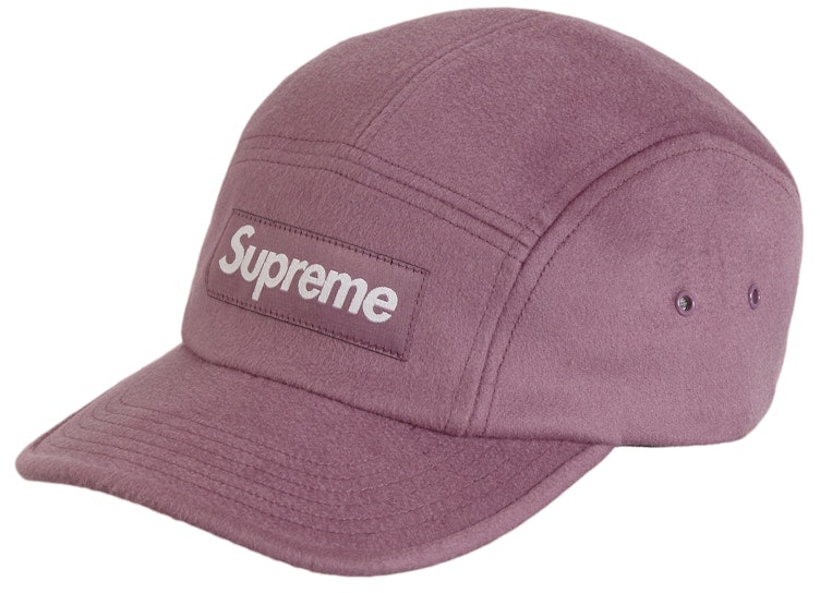 supreme-wool-camp-cap-fw-20-dusty-light-pink