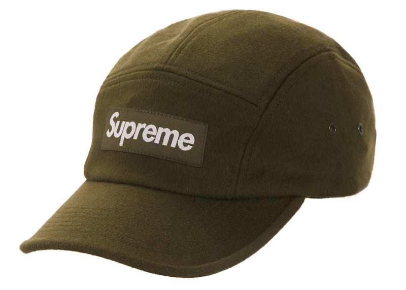 Supreme Wool Camp Cap (FW21) Olive