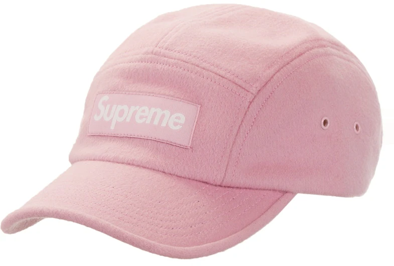 supreme-wool-camp-cap-fw-21-pink