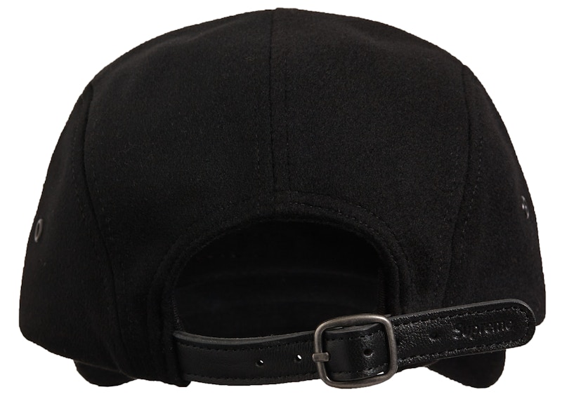 Order 슈프림 울 캠프캡 블랙 
