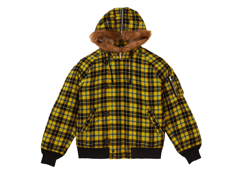 Buy Jaket Supreme Wool N ‘2B Kuning Plaid