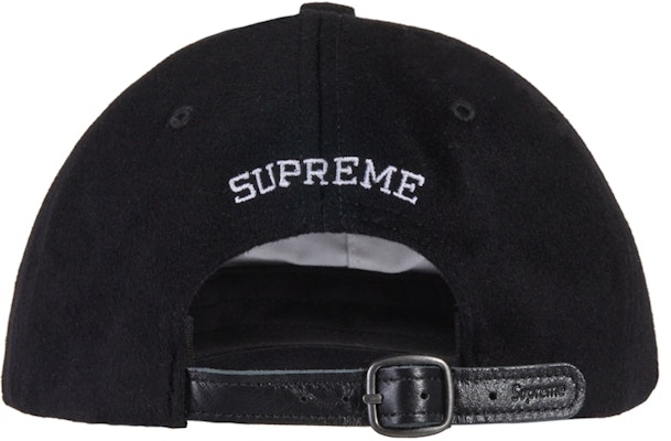 Supreme Wool S Logo 6 Panel (FW21) Black Order Supreme Wool S Logo 6 Panel (FW21) Black