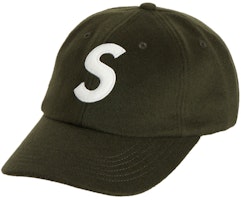 Supreme Wool S Logo 6 Panel (FW21) Olive Supreme Wool S Logo 6 Panel (FW21) Olive