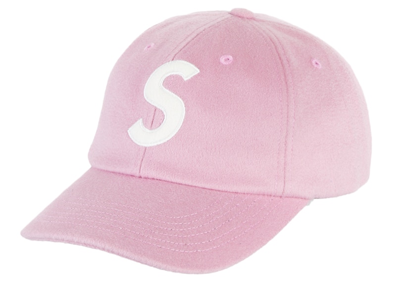 Buy Supreme Gorro de Lana S Logo 6 Panel (FW21) Rosa
