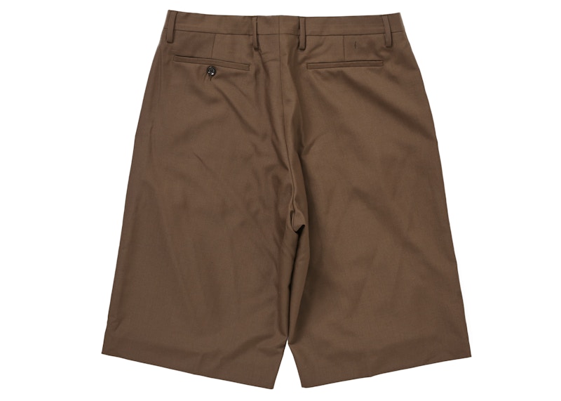 Order Supreme Wool Trouser Short Brown