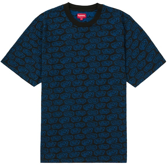 supreme-word-bubble-jacquard-s-s-top-black