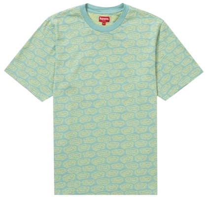 Supreme 文字气泡提花短袖上衣 '灰蓝色' Buy Supreme 文字气泡提花短袖上衣 '灰蓝色'