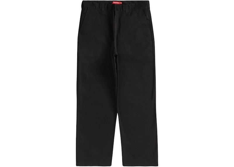 Buy 슈프림 워크 팬츠 (22FW) 블랙
