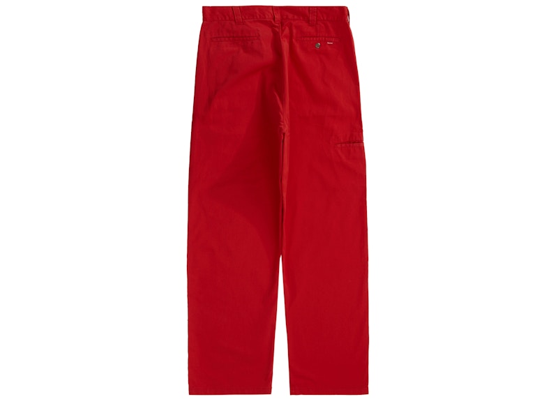 Supreme Work Pant (FW22) Bright Red