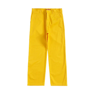Supreme Work Pant (FW23) Yellow