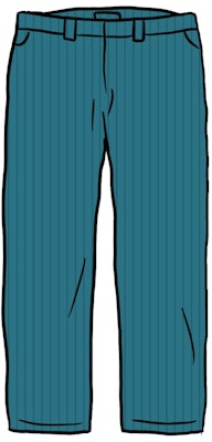 Supreme 工装裤 (SS21) 蓝绿色条纹 Buy Supreme 工装裤 (SS21) 蓝绿色条纹