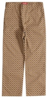 Supreme Work Pant (SS22) 'Khaki Monogram' Supreme Work Pant (SS22) 'Khaki Monogram'