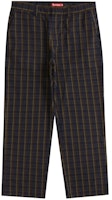 Supreme Work Pant (SS23) Navy Plaid Supreme Work Pant (SS23) Navy Plaid