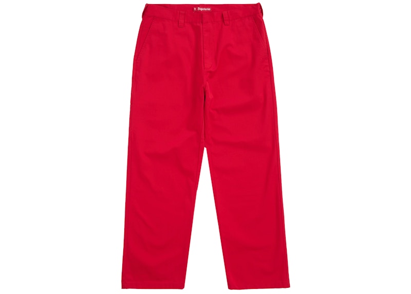 Supreme Work Pant (SS24) Red