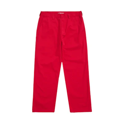 Supreme Work Pant (SS24) Red