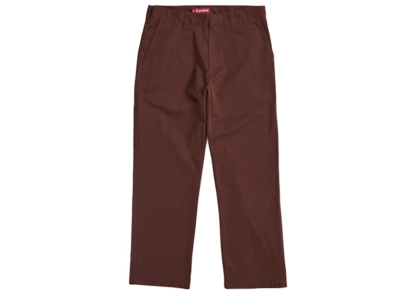 Buy Supreme Celana Kerja (SS25) Mahogany