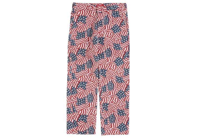 Supreme Work Pant Flag