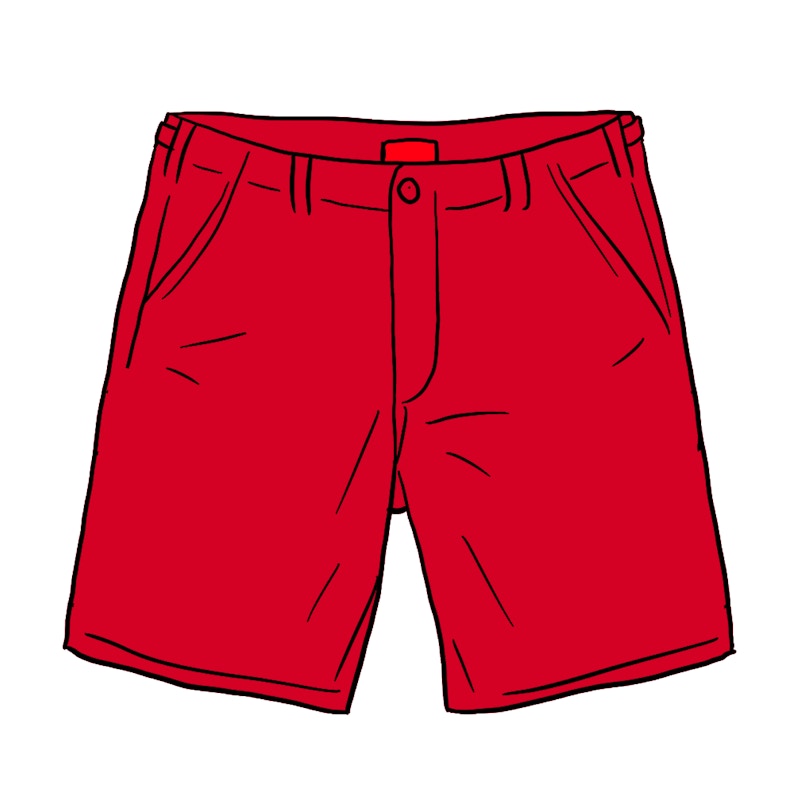 Buy 슈프림 워크 반바지 (20SS) 레드
