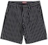 Buy Supreme Work Short Black Stripe