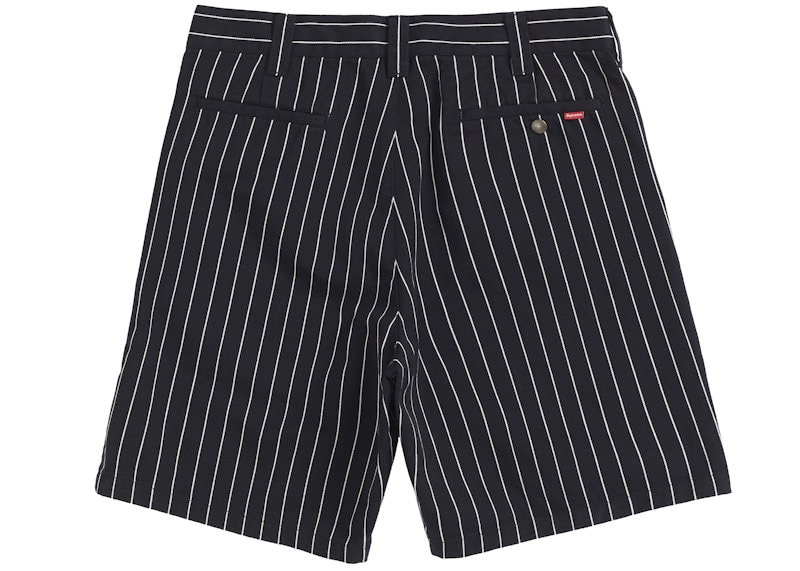 Order Supreme Short de Trabajo Negro con Rayas