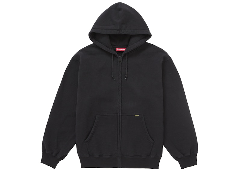 Supreme Work Zip Up Hooded Sweatshirt (SS25) Black